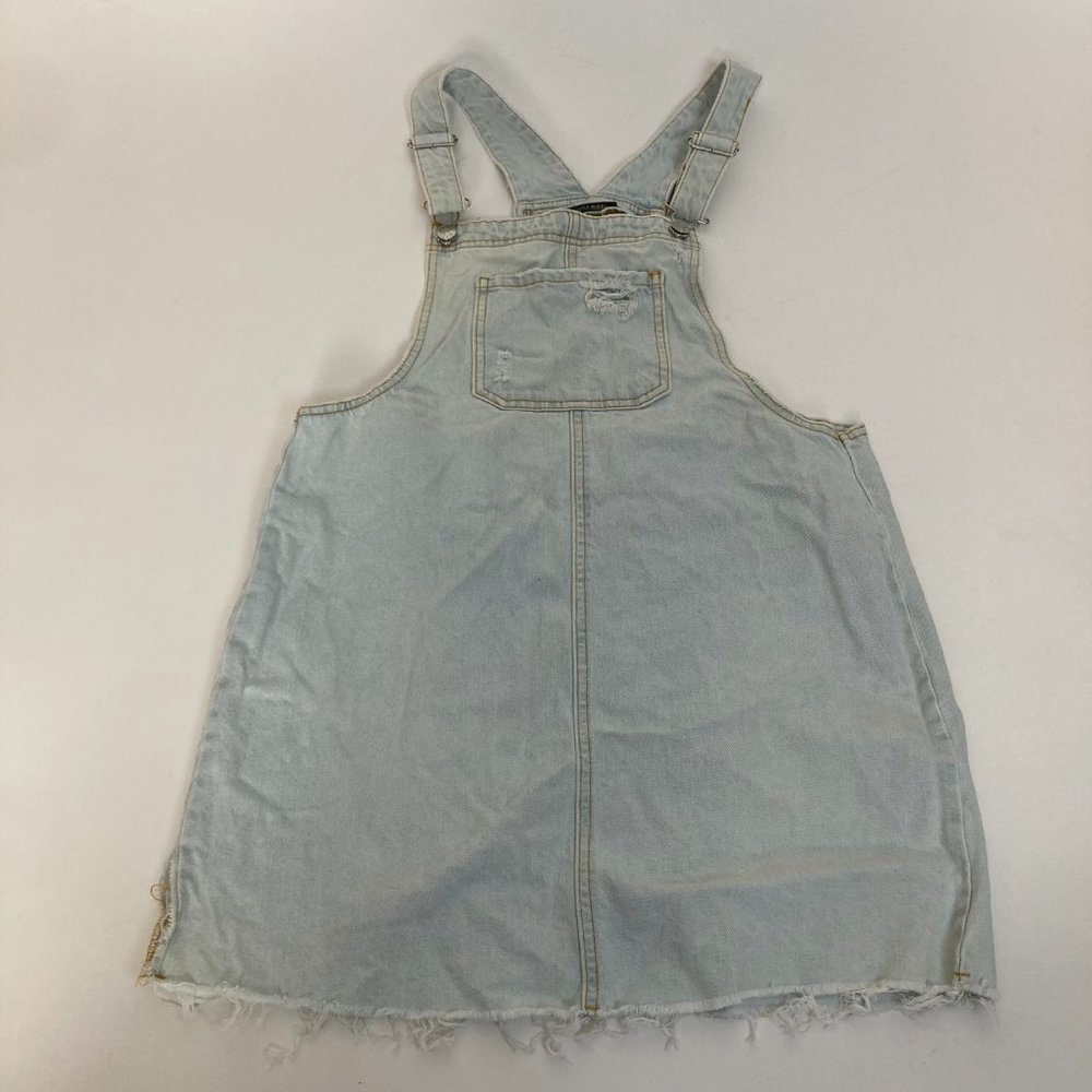Denim Overall Dress Size Small Jean Dress Wild Fable